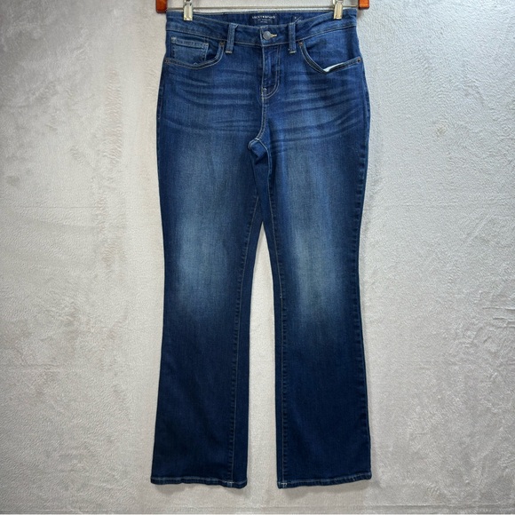 Lucky Brand Lolita Boot Womens 8/29 Denim Low Rise Jeans Bootcut‎ Dark Wash - Picture 1 of 8